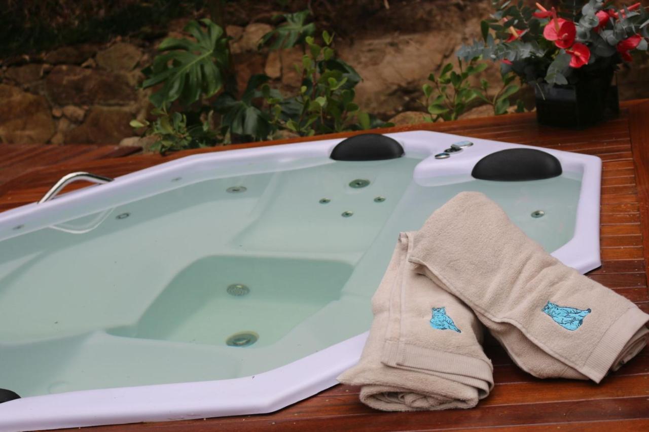 Vila Blue Bear Cabins Petrópolis Exteriér fotografie