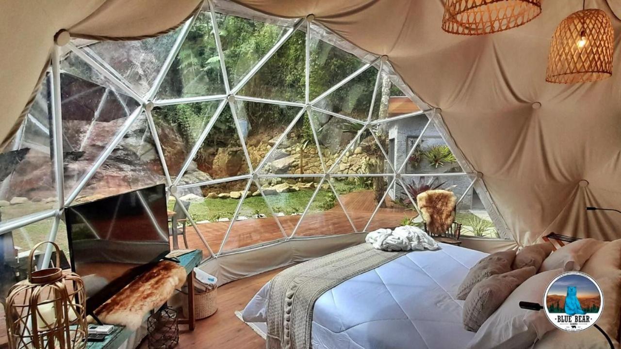 Vila Blue Bear Cabins Petrópolis Exteriér fotografie